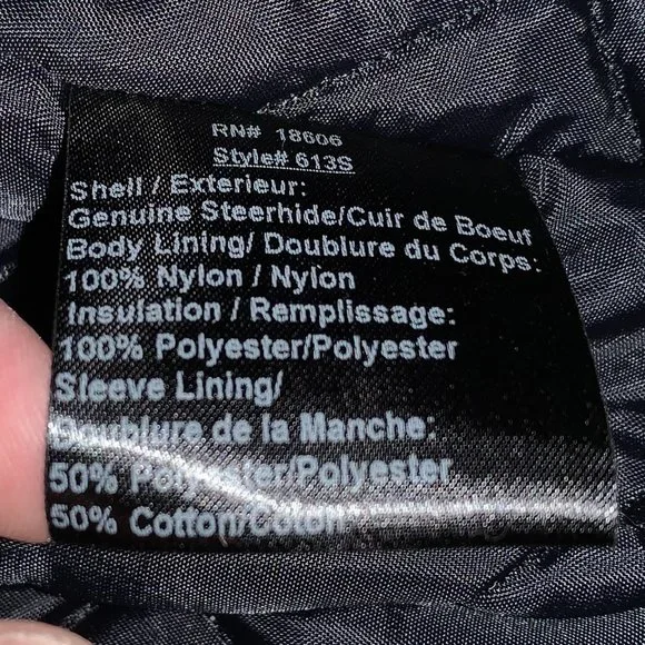 Sold - Schott Perfecto 613S Steerhide Leather Jacket US Mens Size 44 - One Star - Picture 6 of 7